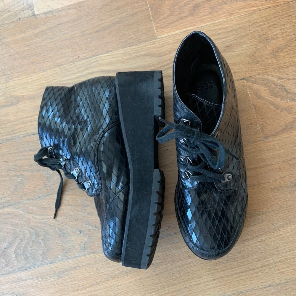 ASOS Platform Ankle Boots